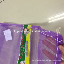 Pe Hot Sale Raschel Bag For Potato Onion Garlic